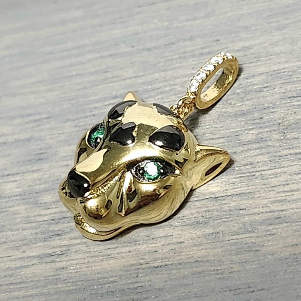 Panther Pendant & Chain Silver Necklace - Picture 13 of 15